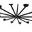 Z-Lite Danica 12 Light 39" Chandelier, Matte Black/White