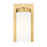 Z-Lite Danica 1 Light 4.75" Wall Sconce, Modern Gold/White