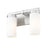 Z-Lite Danica 2 Light Vanity, Brushed Nickel/White