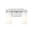 Z-Lite Danica 2 Light Vanity, Brushed Nickel/White