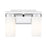 Z-Lite Danica 2 Light Vanity, Chrome/White