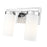 Z-Lite Danica 2 Light Vanity, Chrome/White