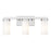 Z-Lite Danica 3 Light Vanity, Brushed Nickel/White