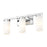 Z-Lite Danica 3 Light Vanity, Chrome/White