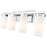 Z-Lite Danica 4 Light Vanity, Chrome/White