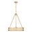 Z-Lite Quinn 3 Light 22" Pendant, Modern Gold/White