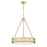 Z-Lite Quinn 3 Light 22" Pendant, Modern Gold/White