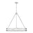 Z-Lite Quinn 3 Light 32" Pendant, Satin Nickel/White