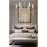 Z-Lite Esme 6 Light Chandelier, Modern Gold/Clear