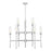 Z-Lite Esme 9 Light Chandelier, Brushed Nickel/Clear - 3047-9BN