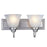 Z-Lite Lexington 2 Light Vanity Light, Brushed Nickel, White Swirl - 311-2V-BN