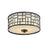 Z-Lite Elea 2 Light Flush Mount, Bronze, Matte Opal - 329F12-BRZ