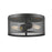 Z-Lite Meshsmith 2 Light Flush Mount, Bronze, Bronze - 331F12-BRZ