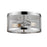 Z-Lite Meshsmith 2 Light Flush Mount, Chrome, Chrome - 331F12-CH