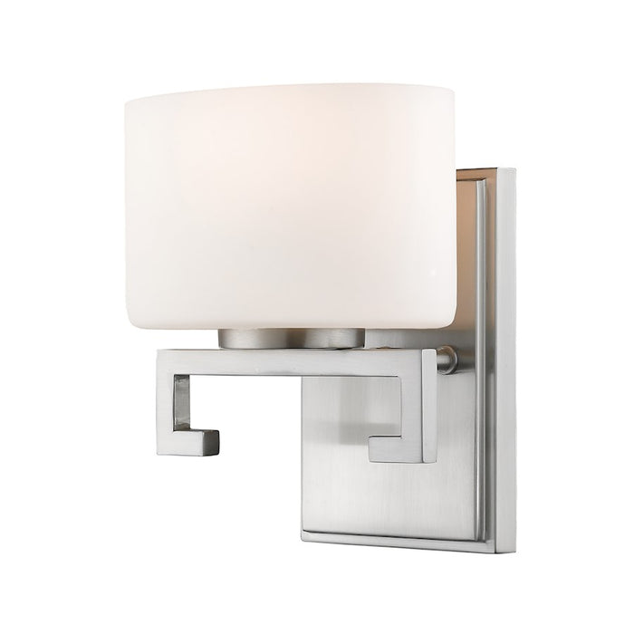 Z-Lite Privet 1 Light Vanity, Brushed Nickel - 335-1S-BN-LED