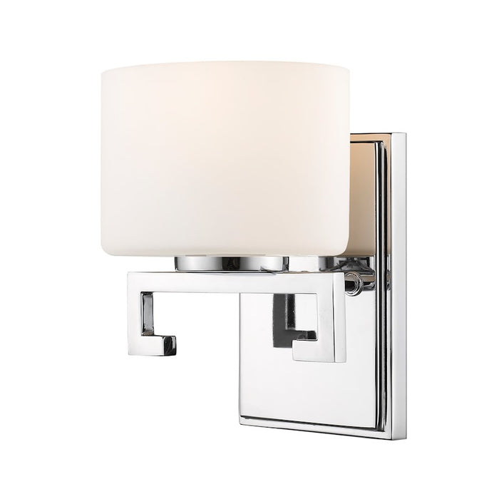 Z-Lite Privet 1 Light Vanity, Chrome - 335-1S-CH-LED