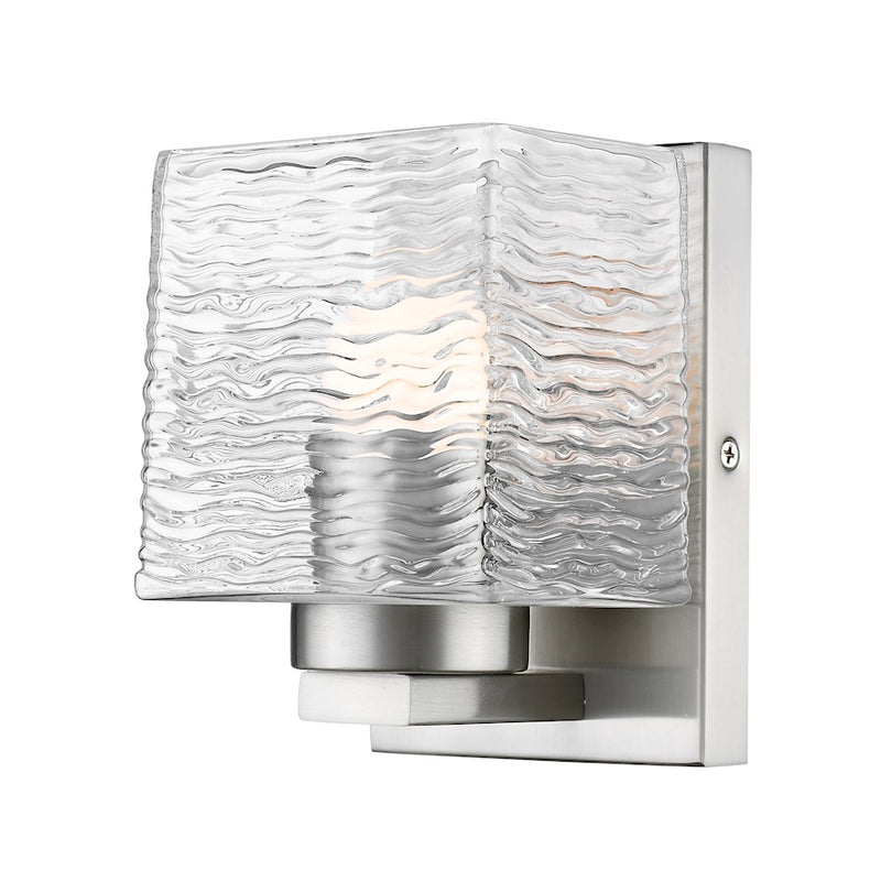 Z-Lite Barrett 1 Light Vanity, Brushed Nickel - 336-1S-BN-LED