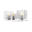 Z-Lite Barrett 2 Light Vanity, Chrome - 336-2V-CH-LED
