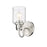 Z-Lite Kinsley 1 Light Wall Sconce, Clear