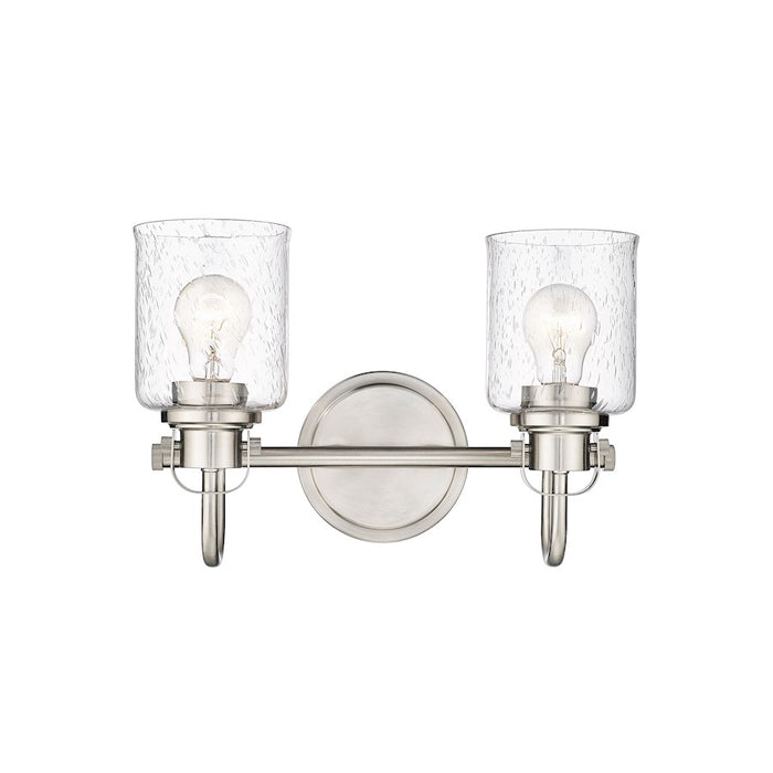 Z-Lite Kinsley 2 Light Vanity, Clear