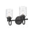Z-Lite Kinsley 2 Light Vanity, Clear