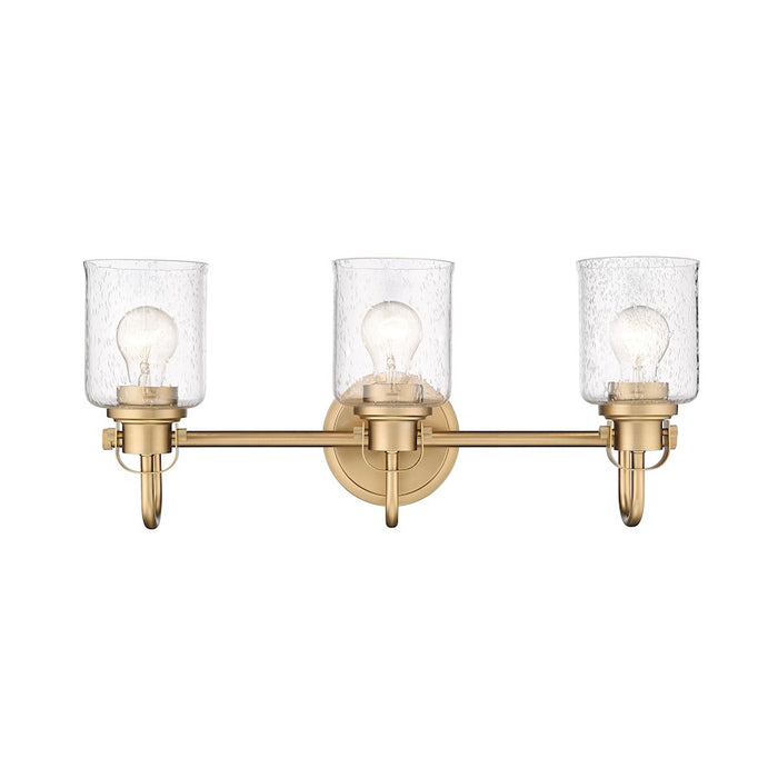 Z-Lite Kinsley 3 Light Vanity, Clear