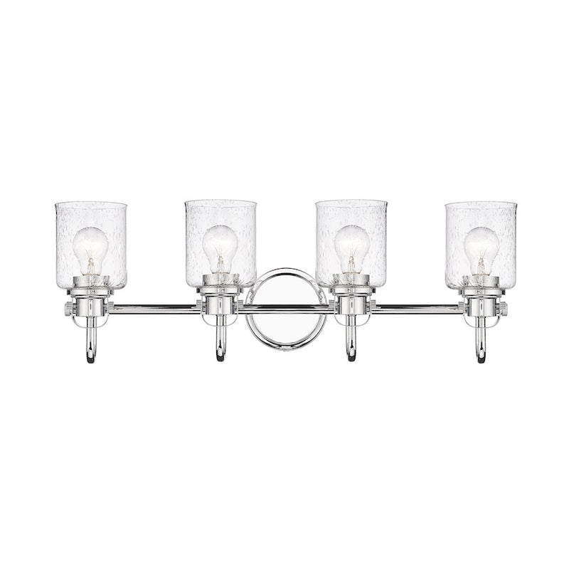 Z-Lite Kinsley 4 Light Vanity, Clear