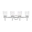 Z-Lite Kinsley 4 Light Vanity, Clear