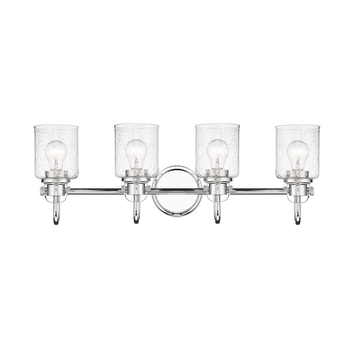 Z-Lite Kinsley 4 Light Vanity, Clear