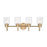 Z-Lite Kinsley 4 Light Vanity, Clear