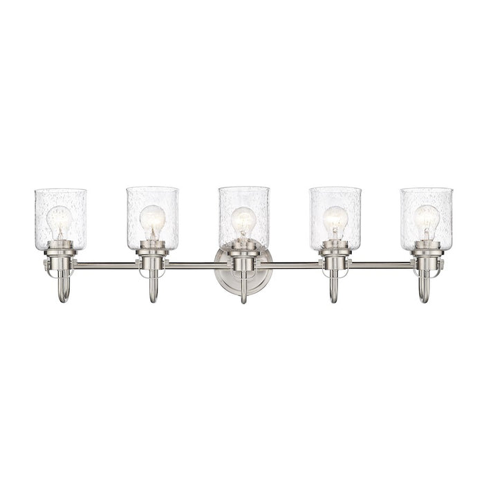 Z-Lite Kinsley 5 Light Vanity, Clear