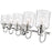 Z-Lite Kinsley 5 Light Vanity, Clear