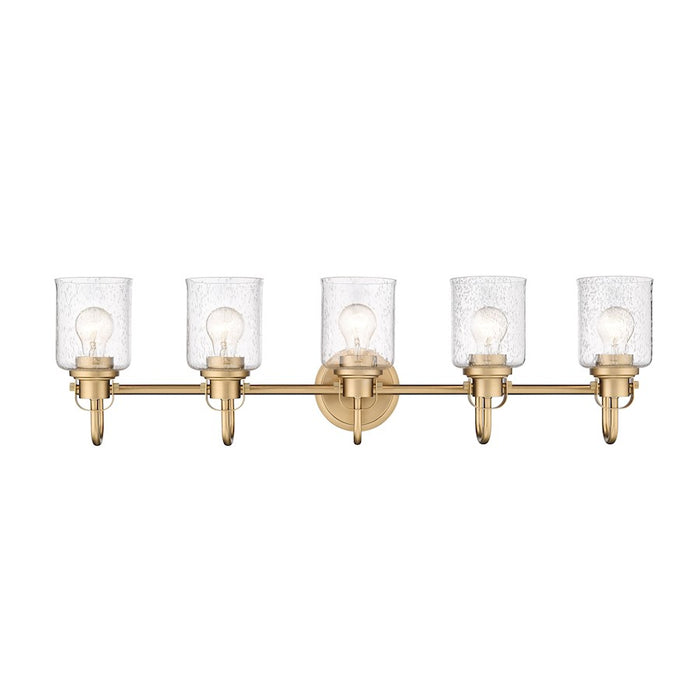 Z-Lite Kinsley 5 Light Vanity, Clear