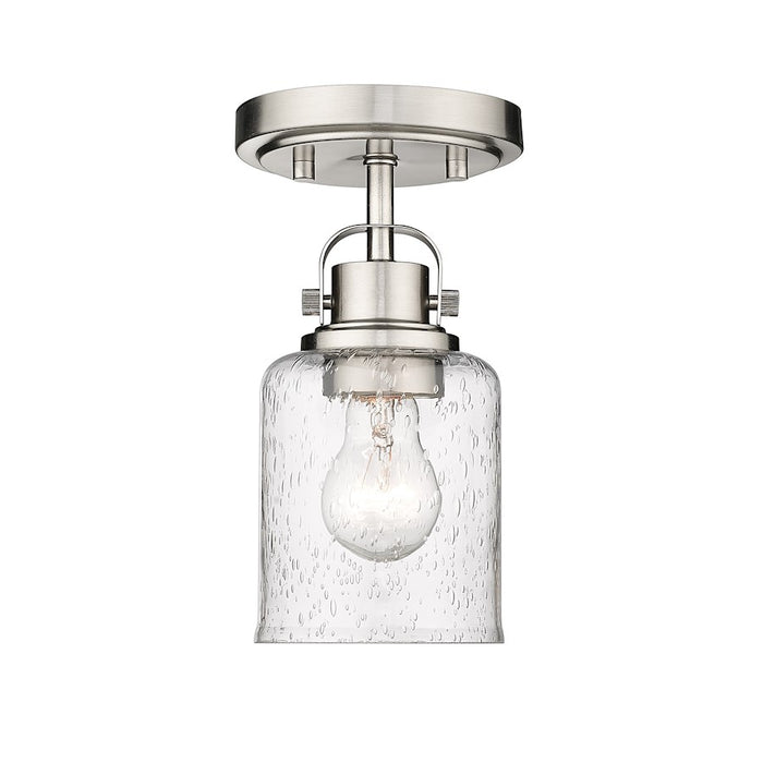Z-Lite Kinsley 1 Light Flush Mount, Clear