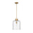 Z-Lite Kinsley 1 Light Pendant, Clear Seeded