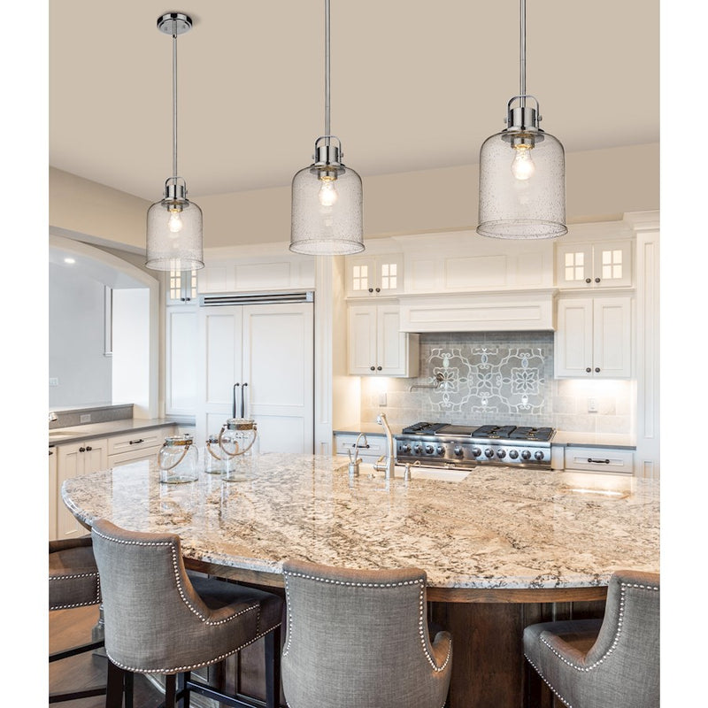 Z-Lite Kinsley 1 Light Pendant, Clear