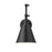 Z-Lite Gayson 1 Light 7.50" Wall Sconce, Matte Black/Clear