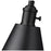 Z-Lite Gayson 1 Light 7.50" Wall Sconce, Matte Black/Clear