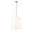 Z-Lite Weston 6 Light Pendant, Modern Gold/Cream - 3502P24-MGLD