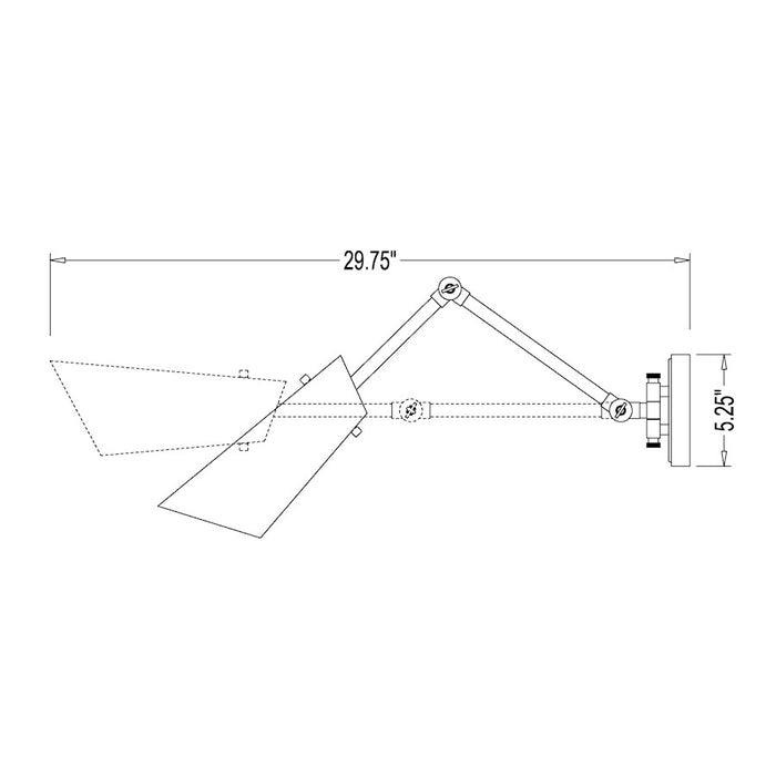 Z-Lite Julia 1 Light Wall Sconce, Brushed Nickel/Opal