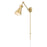 Z-Lite Soriano 1 Light Wall Sconce, Modern Gold