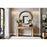 Z-Lite Allistair 2 Light Wall Sconce, Modern Gold/Clear Ribbed
