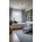 Z-Lite Allistair 4Lt Semi Flush Mount, Modern Gold/Clear Ribbed
