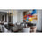 Z-Lite Allistair 16Lt Linear Chandelier, Modern Gold/Clear Ribbed