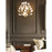 Z-Lite Claudine 2 Light Wall Sconce, Modern Gold/Frosted