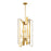 Z-Lite Marsala 8 Light Pendant, Polished Metallic Gold - 4000-8PMG