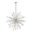 Z-Lite Soleia 10 Light Chandelier, Chrome - 4002-10