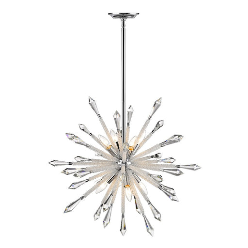 Z-Lite Soleia 8- Light Chandelier, Chrome - 4002-8