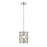 Z-Lite 1 Light Eternity 9" Mini Pendant, Chrome