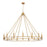 Z-Lite Dennison 16 Light Chandelier, Signature Brass - 4005-16SBR